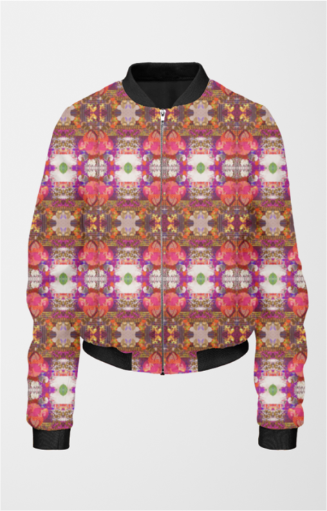 Women's Bomber Jacket - Gluttony