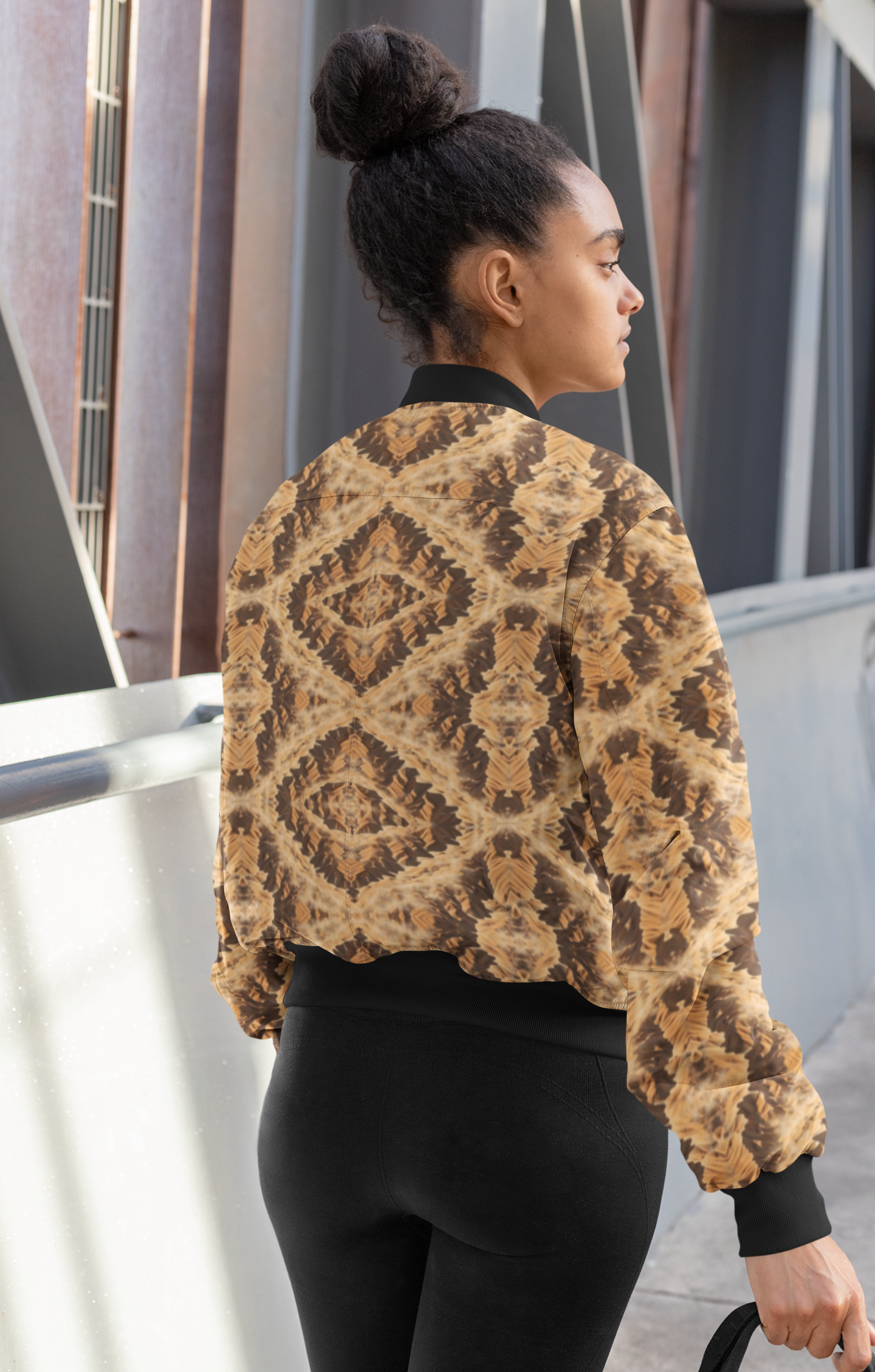 Women's Bomber Jacket - Dessert