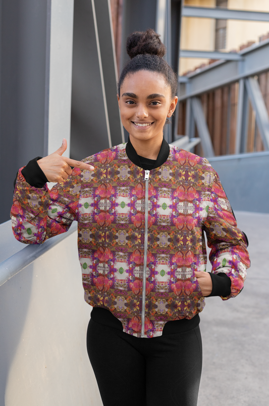 Women's Bomber Jacket - Gluttony