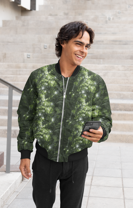 Men's Bomber Jacket - Jungle