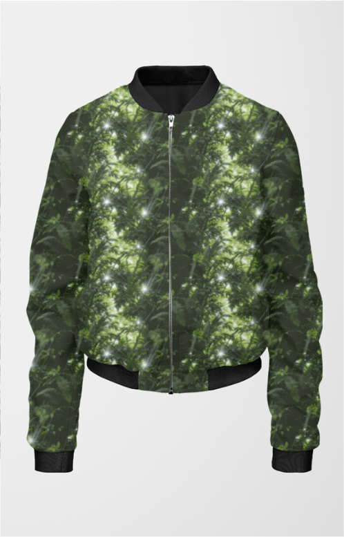 Men's Bomber Jacket - Jungle