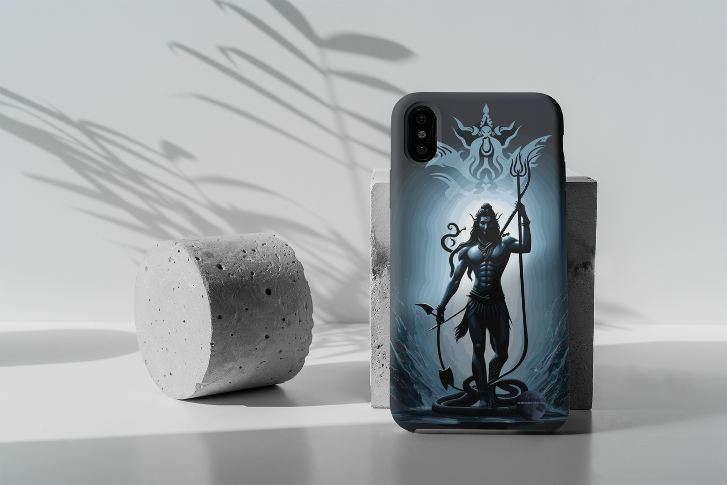 Apple iPhone Glass Phone Case - Lord Shiva 1