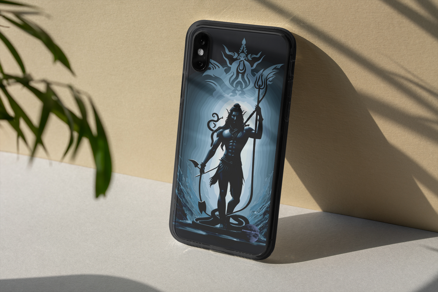 Apple iPhone Glass Phone Case - Lord Shiva 1