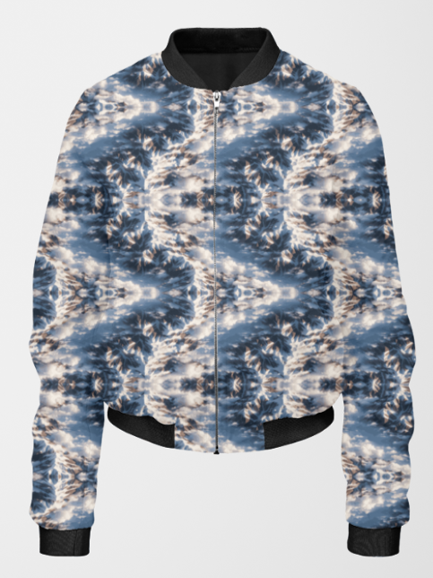 Women's Bomber Jacket - Mountain