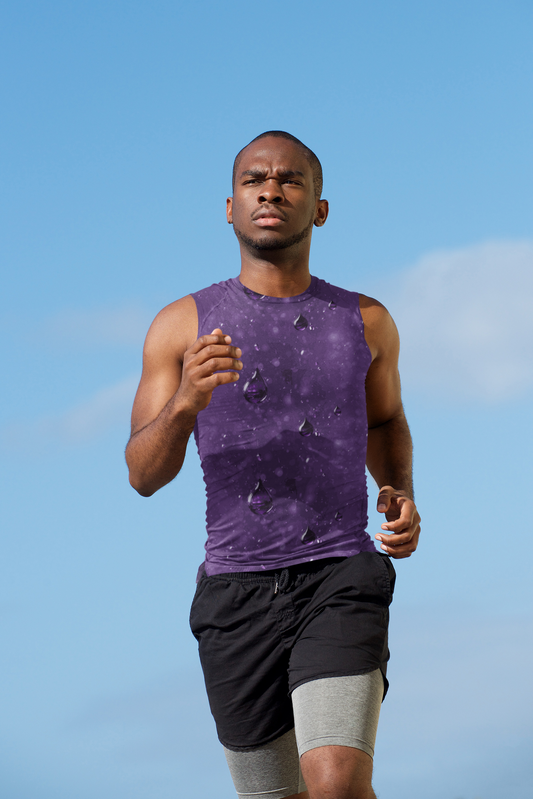 Men's Vest - Purple Rain