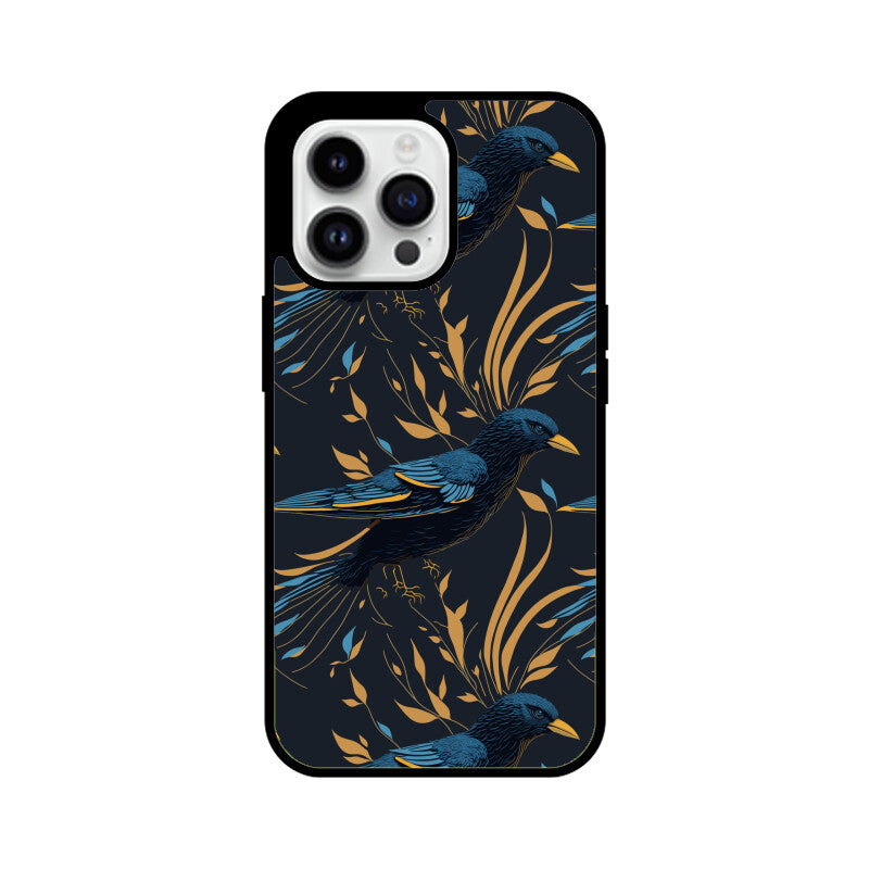 Apple iPhone Glass Phone Case - Birds 1