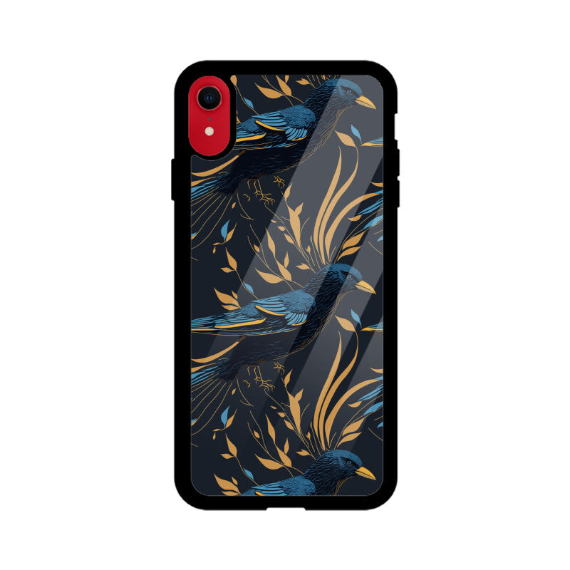 Apple iPhone Glass Phone Case - Birds 1