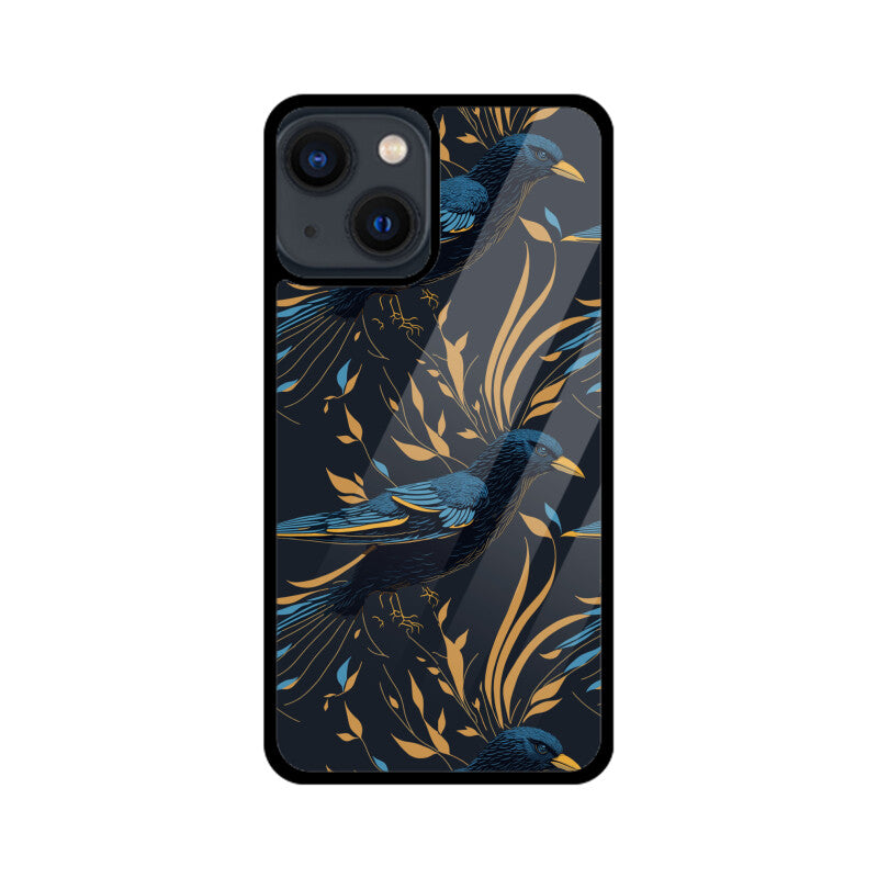 Apple iPhone Glass Phone Case - Birds 1