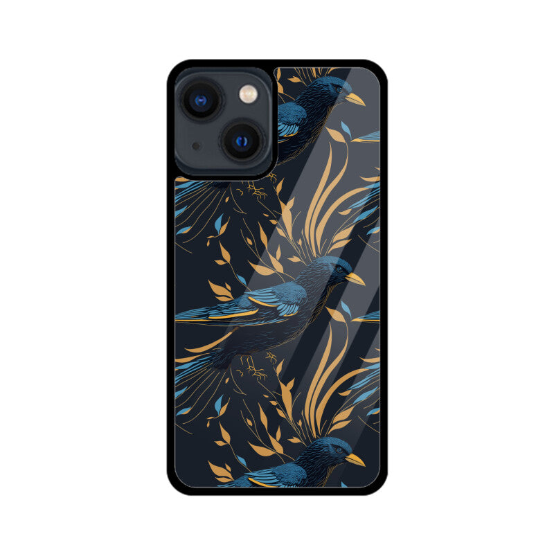 Apple iPhone Glass Phone Case - Birds 1