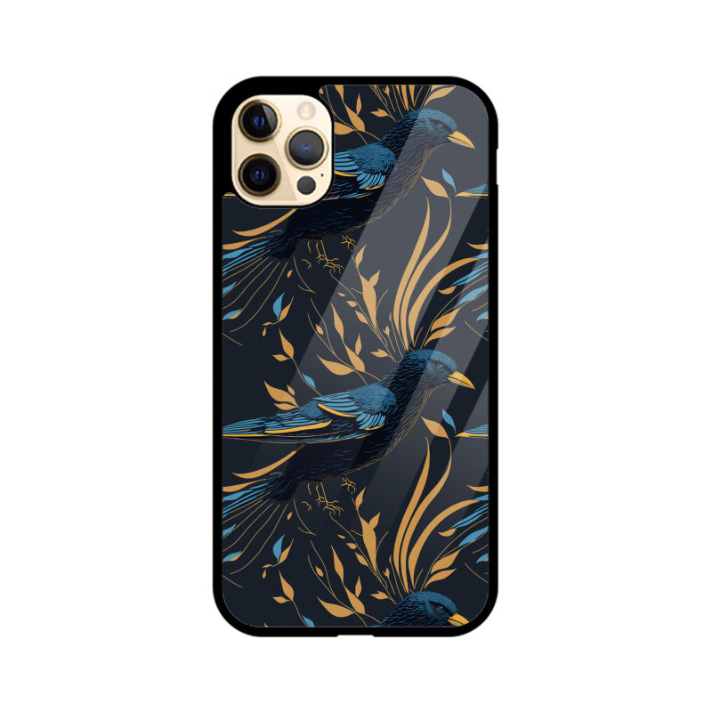 Apple iPhone Glass Phone Case - Birds 1