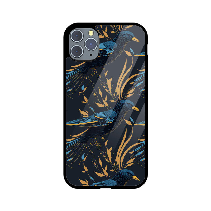 Apple iPhone Glass Phone Case - Birds 1