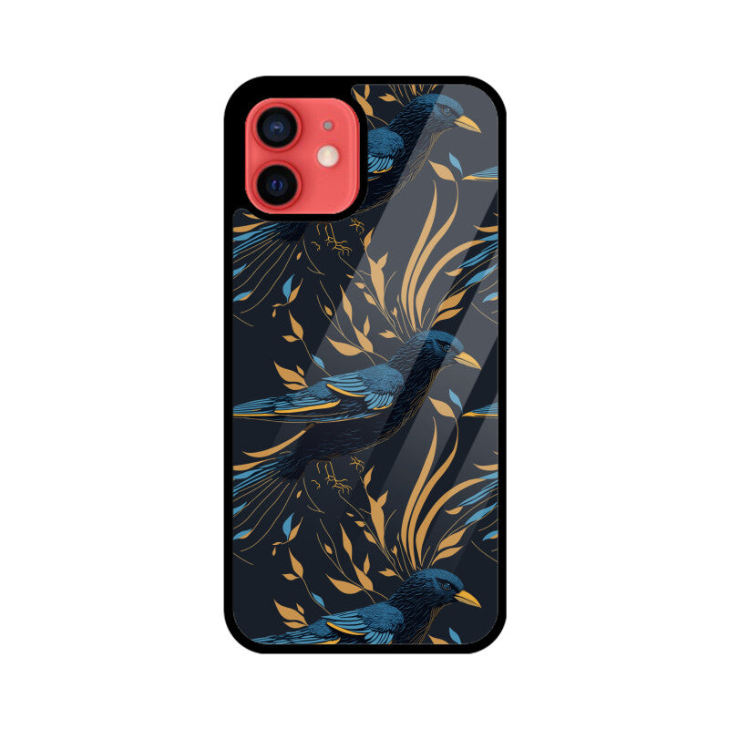 Apple iPhone Glass Phone Case - Birds 1