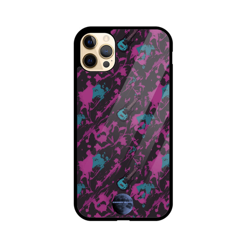 Apple iPhone Glass Phone Case - Punk Rock 1