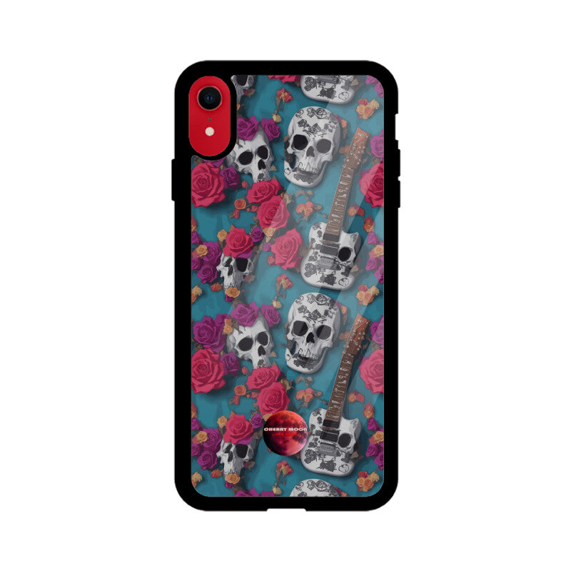 Apple iPhone Glass Phone Case - Sugar Skull 2