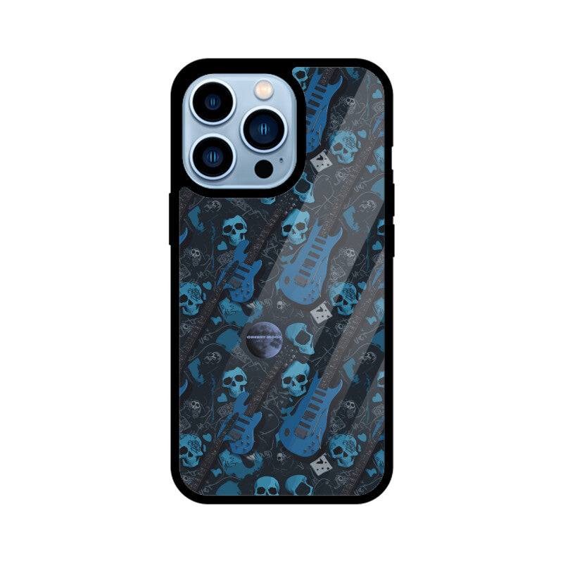 Apple iPhone Glass Phone Case - Sugar Skull 3