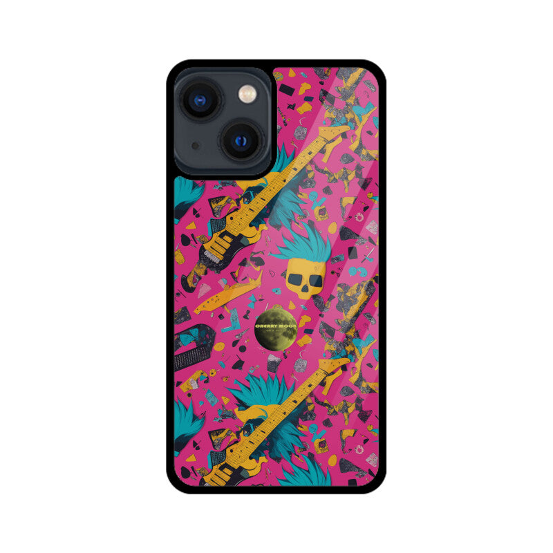 Apple iPhone Glass Phone Case - Sugar Skull 4