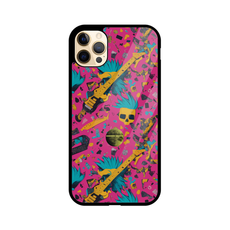 Apple iPhone Glass Phone Case - Sugar Skull 4