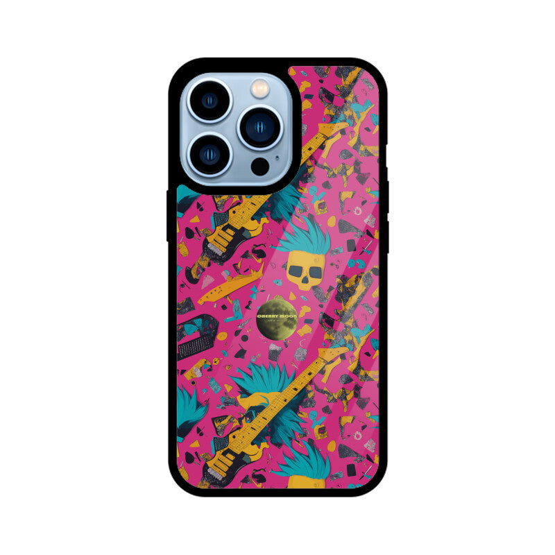 Apple iPhone Glass Phone Case - Sugar Skull 4