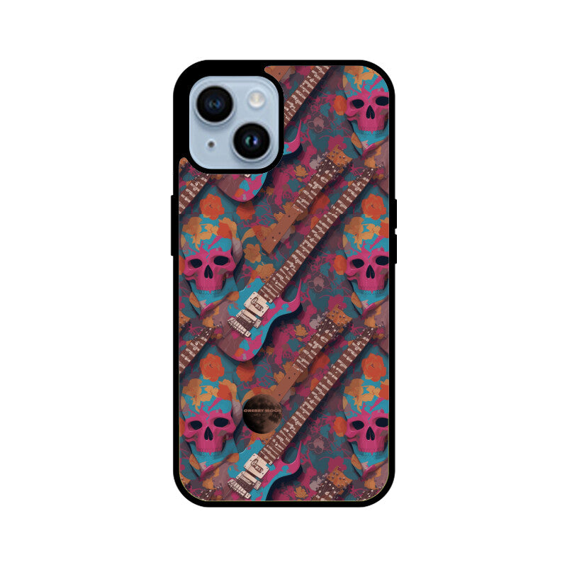 Apple iPhone Glass Phone Case - Sugar Skull 5