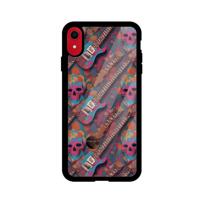 Apple iPhone Glass Phone Case - Sugar Skull 5