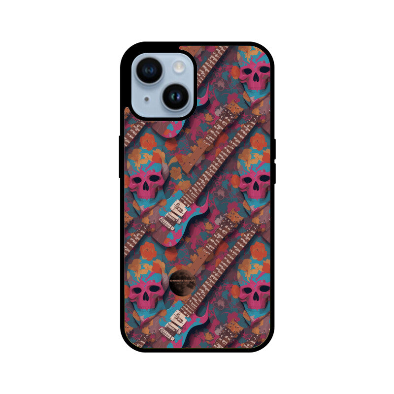 Apple iPhone Glass Phone Case - Sugar Skull 5