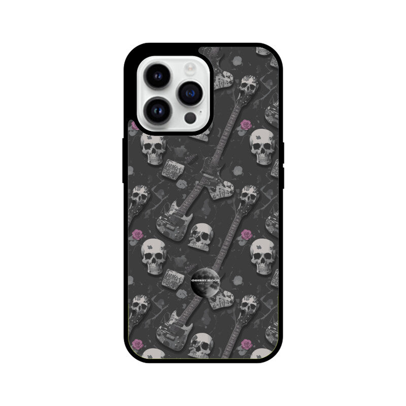 Apple iPhone Glass Phone Case - Sugar Skull 6