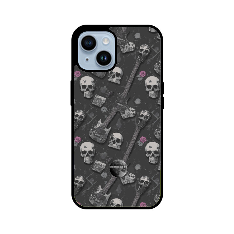 Apple iPhone Glass Phone Case - Sugar Skull 6