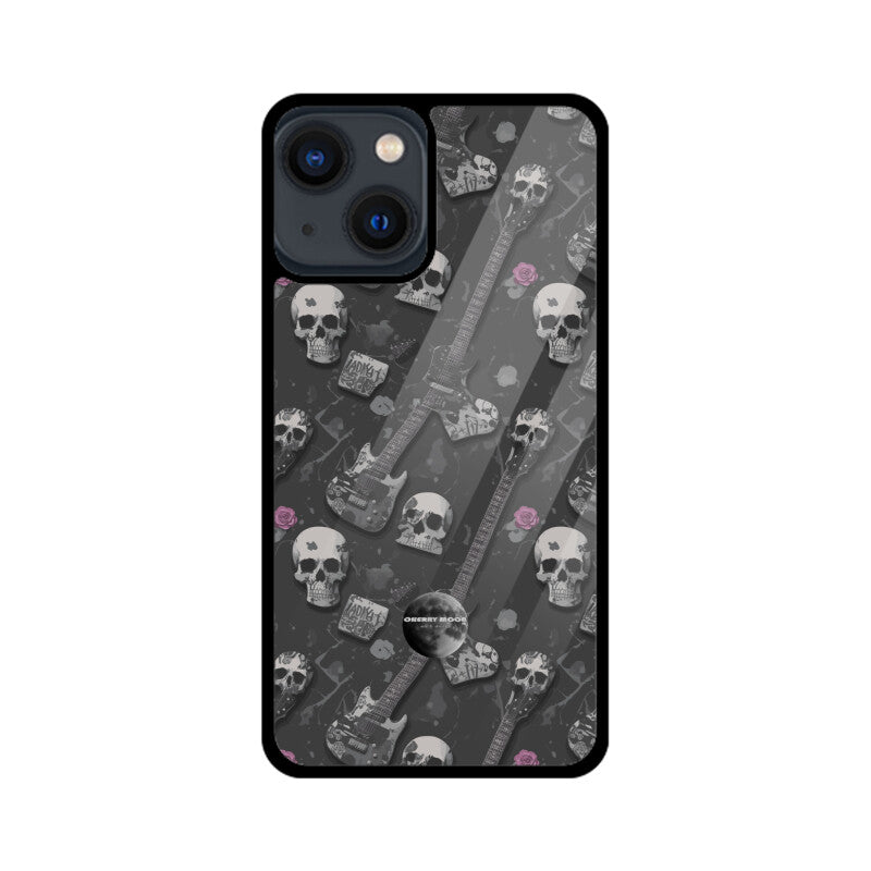 Apple iPhone Glass Phone Case - Sugar Skull 6