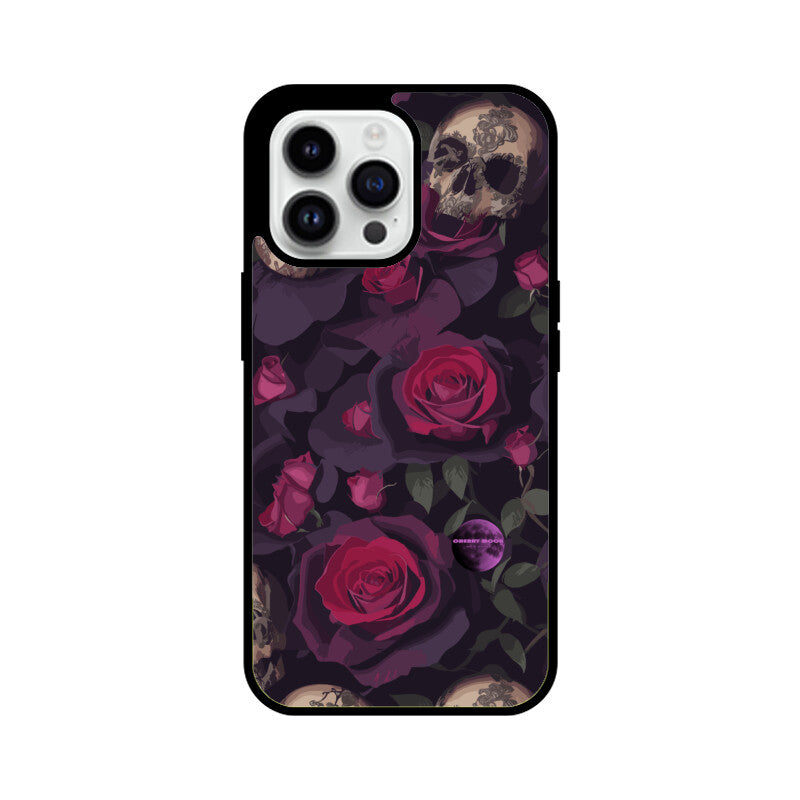 Apple iPhone Glass Phone Case - Sugar Skull 9