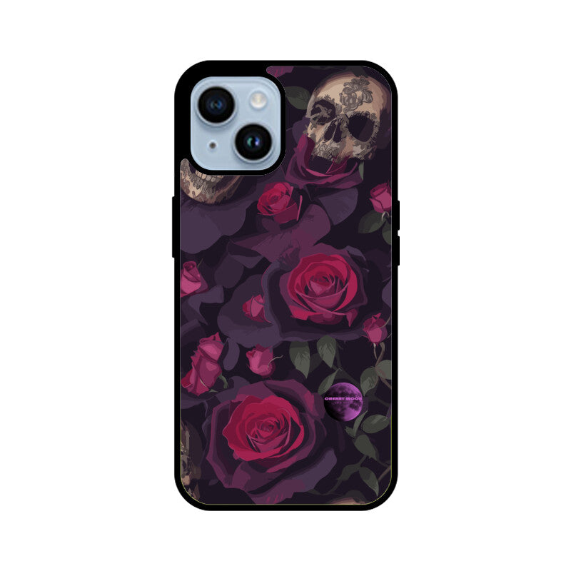 Apple iPhone Glass Phone Case - Sugar Skull 9