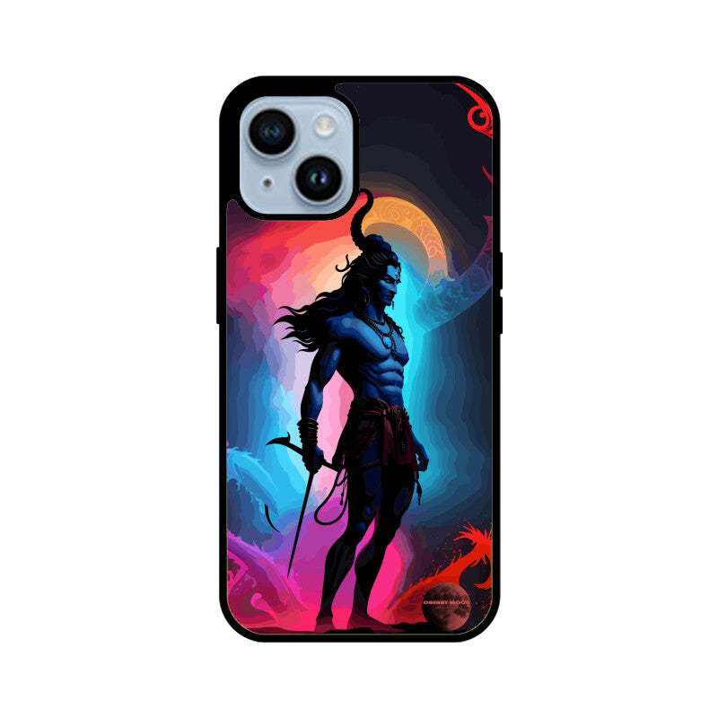 Apple iPhone Glass Phone Case - Lord Shiva 2