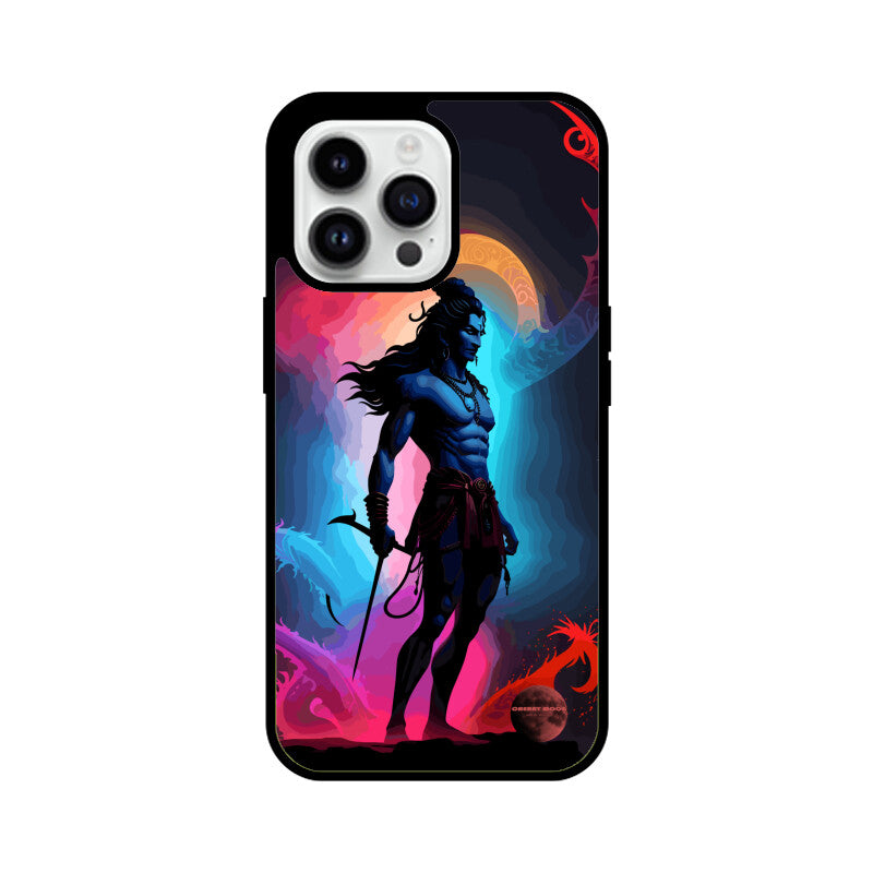 Apple iPhone Glass Phone Case - Lord Shiva 2