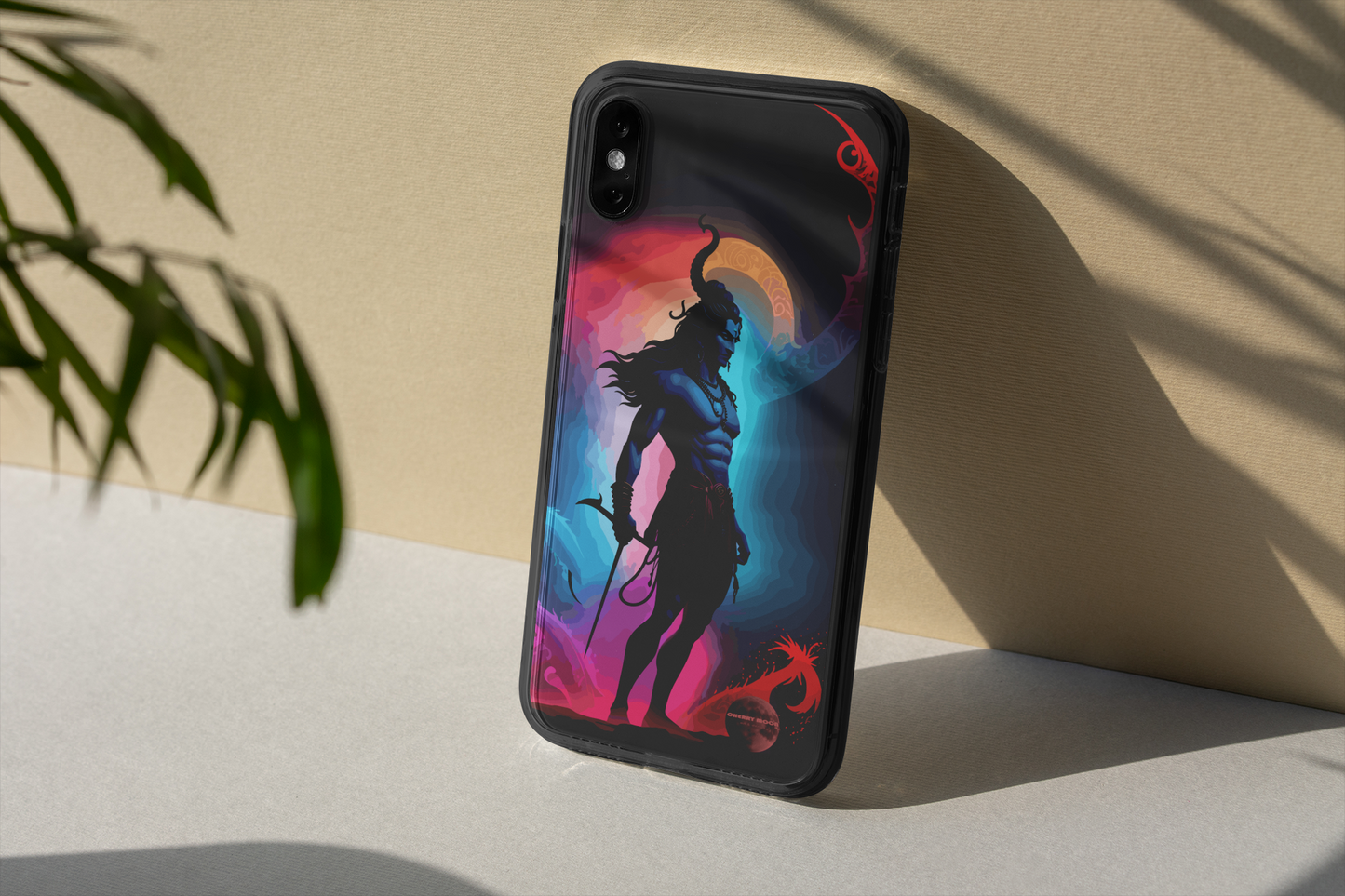 Apple iPhone Glass Phone Case - Lord Shiva 2