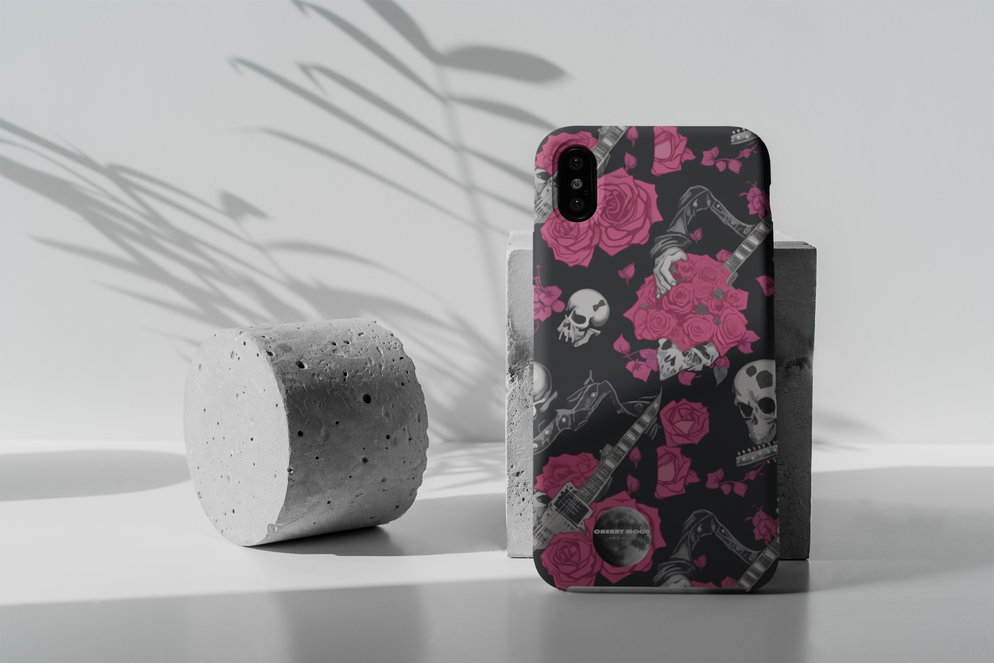 Apple iPhone Glass Phone Case - Sugar Skull 1