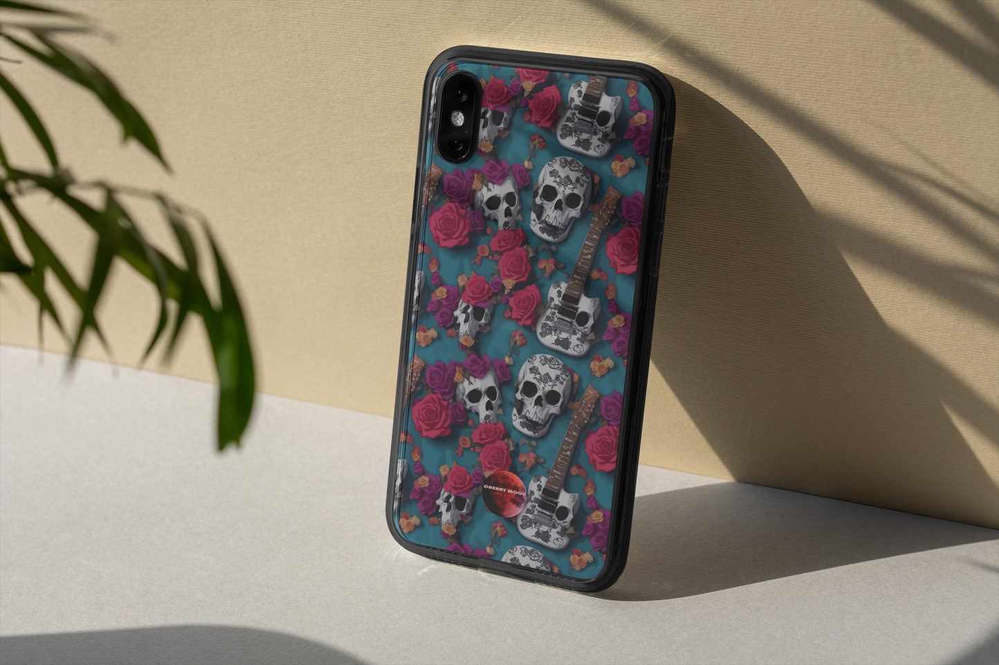 Apple iPhone Glass Phone Case - Sugar Skull 2