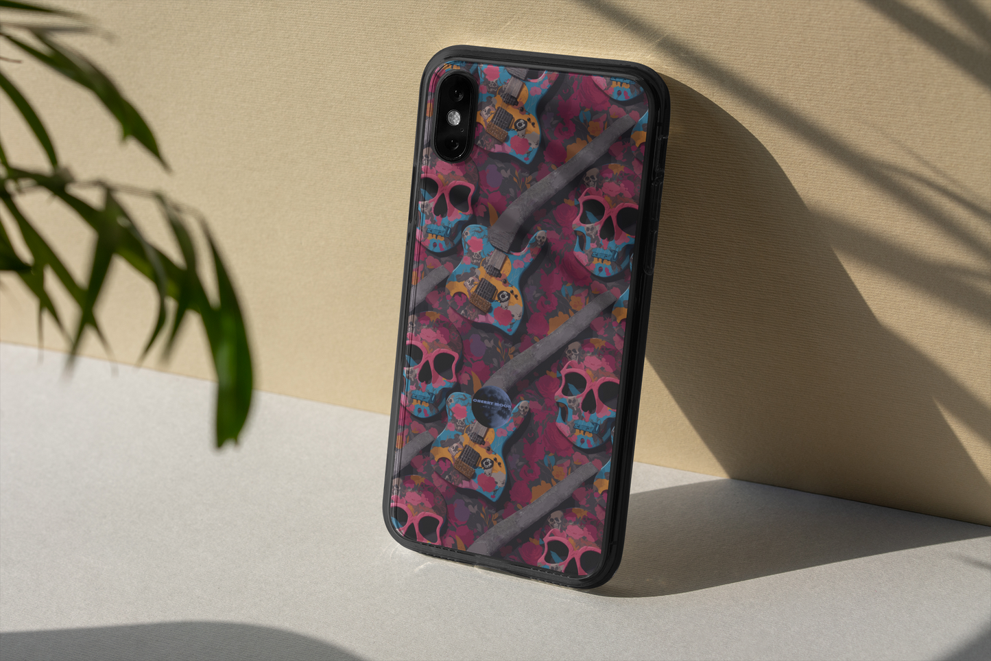 Apple iPhone Glass Phone Case - Sugar Skull 7