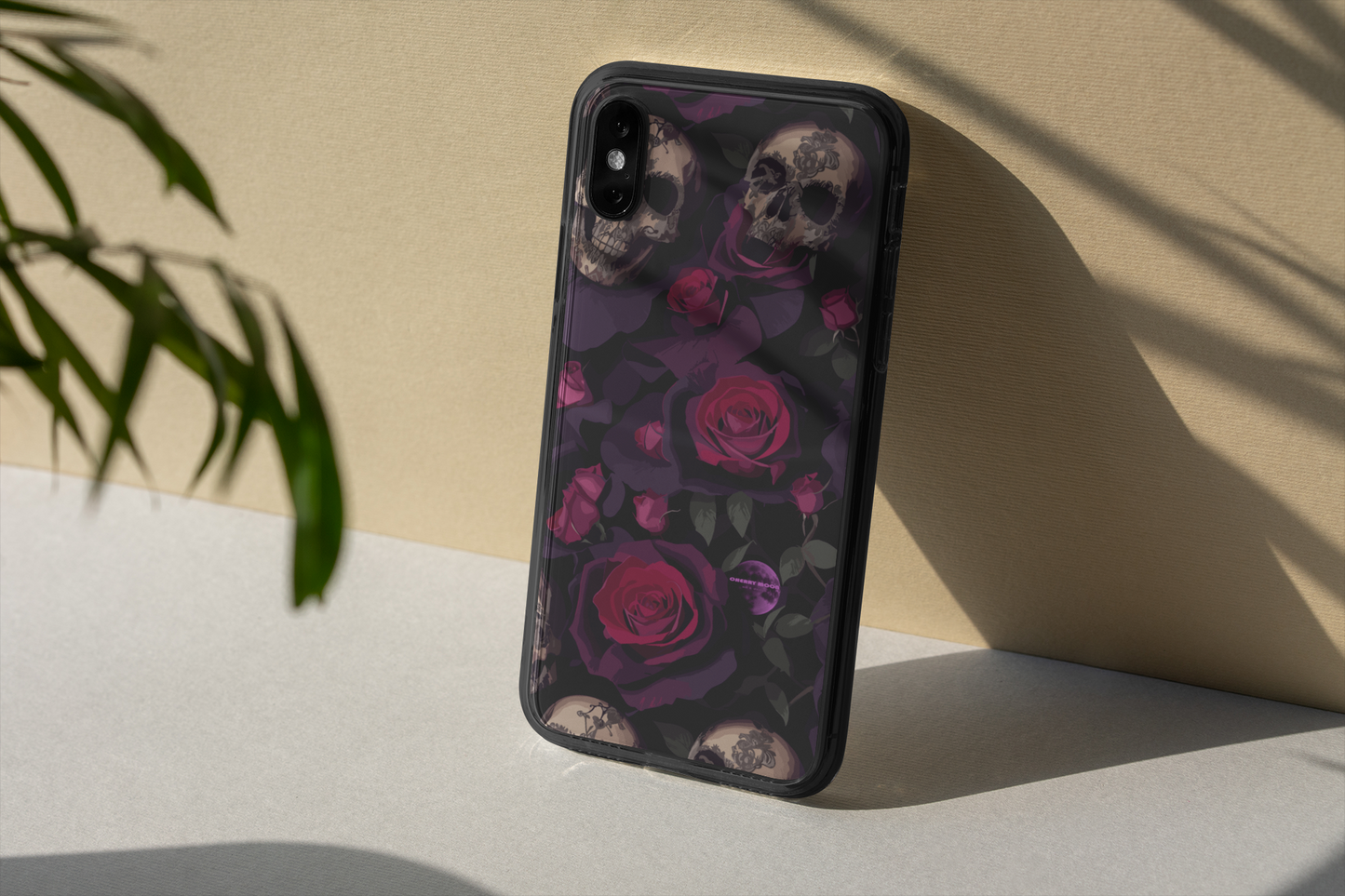 Apple iPhone Glass Phone Case - Sugar Skull 9