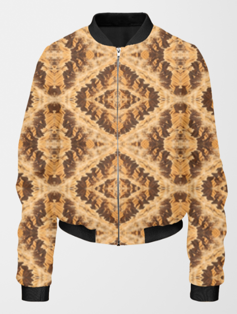 Women's Bomber Jacket - Dessert