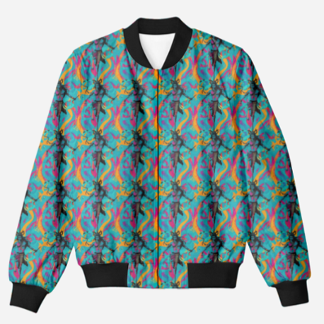 Men's Bomber Jacket - Lord Shiva 1